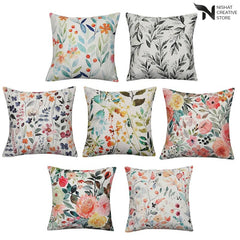 7 PCs Digital Printed Cushions Ds Cover #245 - Nishat Creative Store
