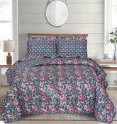 Quilted Comforter Set 6 Pcs Design 957