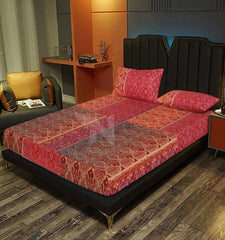 Fitted Double Bed Sheet DS# 290