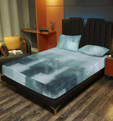 Fitted Double Bed Sheet DS# 314