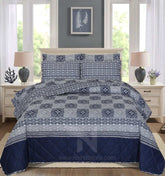 Quilted Comforter Set 6 Pcs Design 932