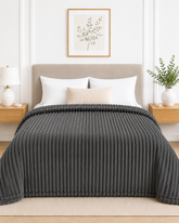 Fluffy Stripe Ac Blanket Double NCS# 209