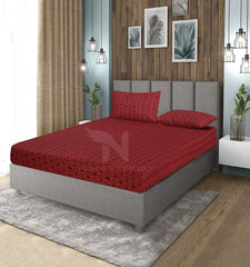 Fitted Double Bed Sheet DS# 339
