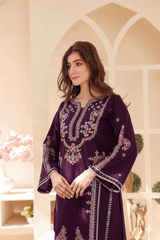 2 Piece – Embroidered Cotton Suit # 30