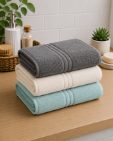 Premium Cotton Hand Towel Set of 2