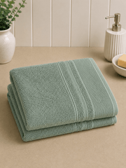 Cotton Ribed Bath Towel