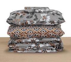 Quilted Comforter Set 6 Pcs Design 977