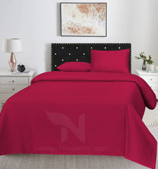Plain Double Bed Sheet Design NC-S 174