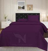 Plain Double Bed Sheet Design NC-S 175