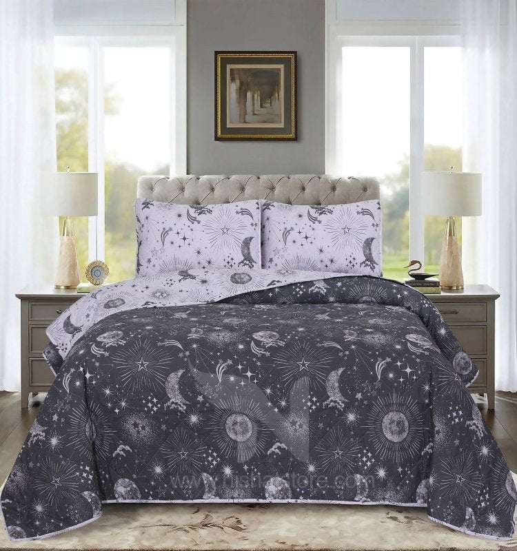 Bed Spread Quilted Design Code 096 - Nishat Creative Store