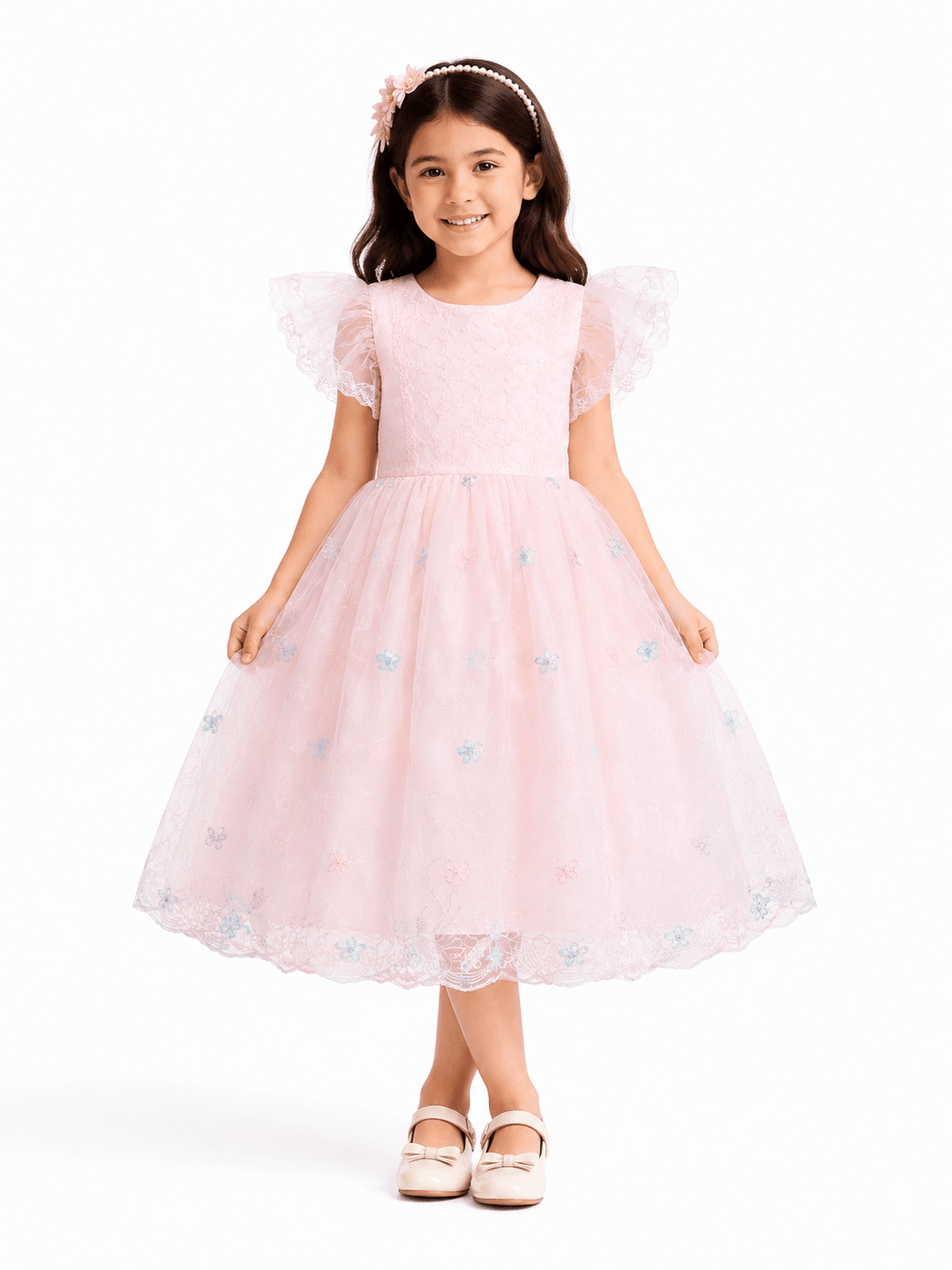 Blossom Fairy Pink Party Frock