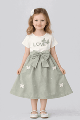 Butterfly Bow Party Dress