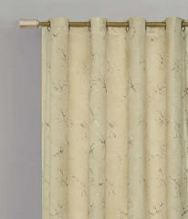 Texture Velvet Curtains Pack of 2 Design # 071