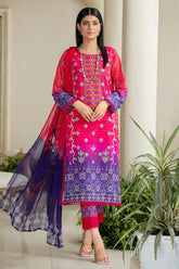 Digital Printed Exclusive Viscose Embroidered CNR ALY VOL1 D#1 - Nishat Creative Store