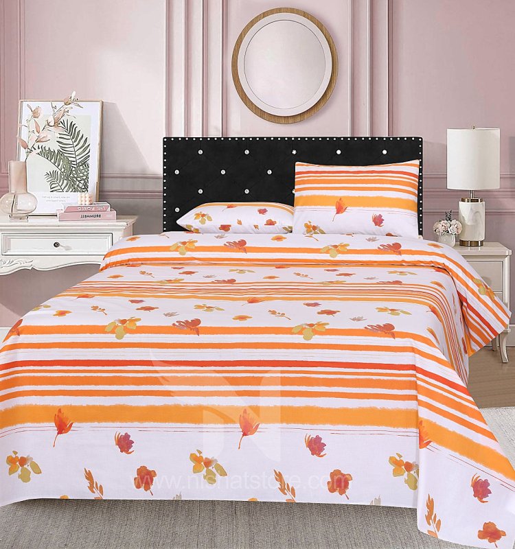 Double Bed Sheet Design NC - C 3587 - Nishat Creative Store