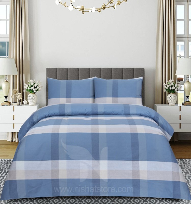 Double Bed Sheet Design NC - C 3596 - Nishat Creative Store