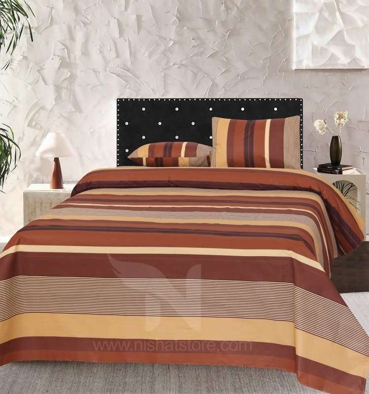 Double Bed Sheet Design NC - C 3724 - Nishat Creative Store