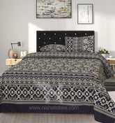 Double Bed Sheet Design NC - C 3763 - Nishat Creative Store