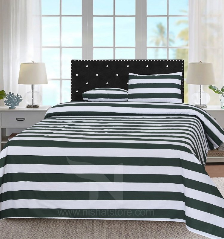 Double Bed Sheet Design NC - C 3804 - Nishat Creative Store