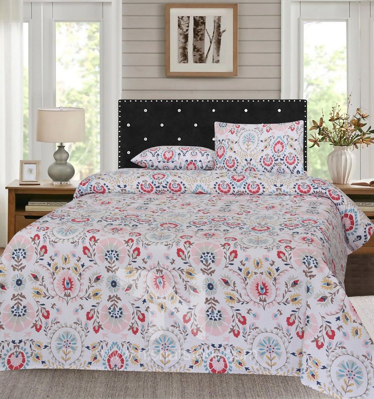 Double Bed Sheet Design NC - C 3806 - Nishat Creative Store