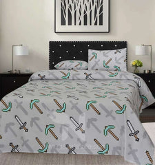 Double Bed Sheet Design NC - C 3818 - Nishat Creative Store
