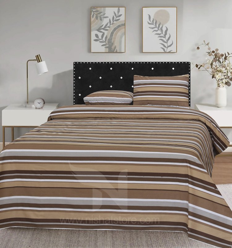 Double Bed Sheet Design NC - C 3824 - Nishat Creative Store
