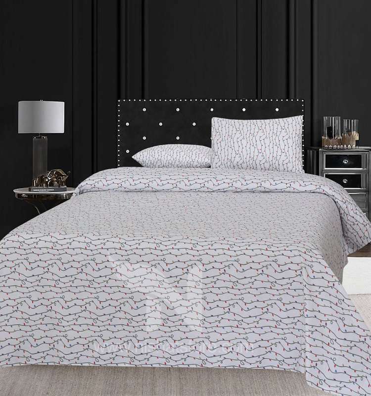 Double Bed Sheet Design NC - C 3838 - Nishat Creative Store