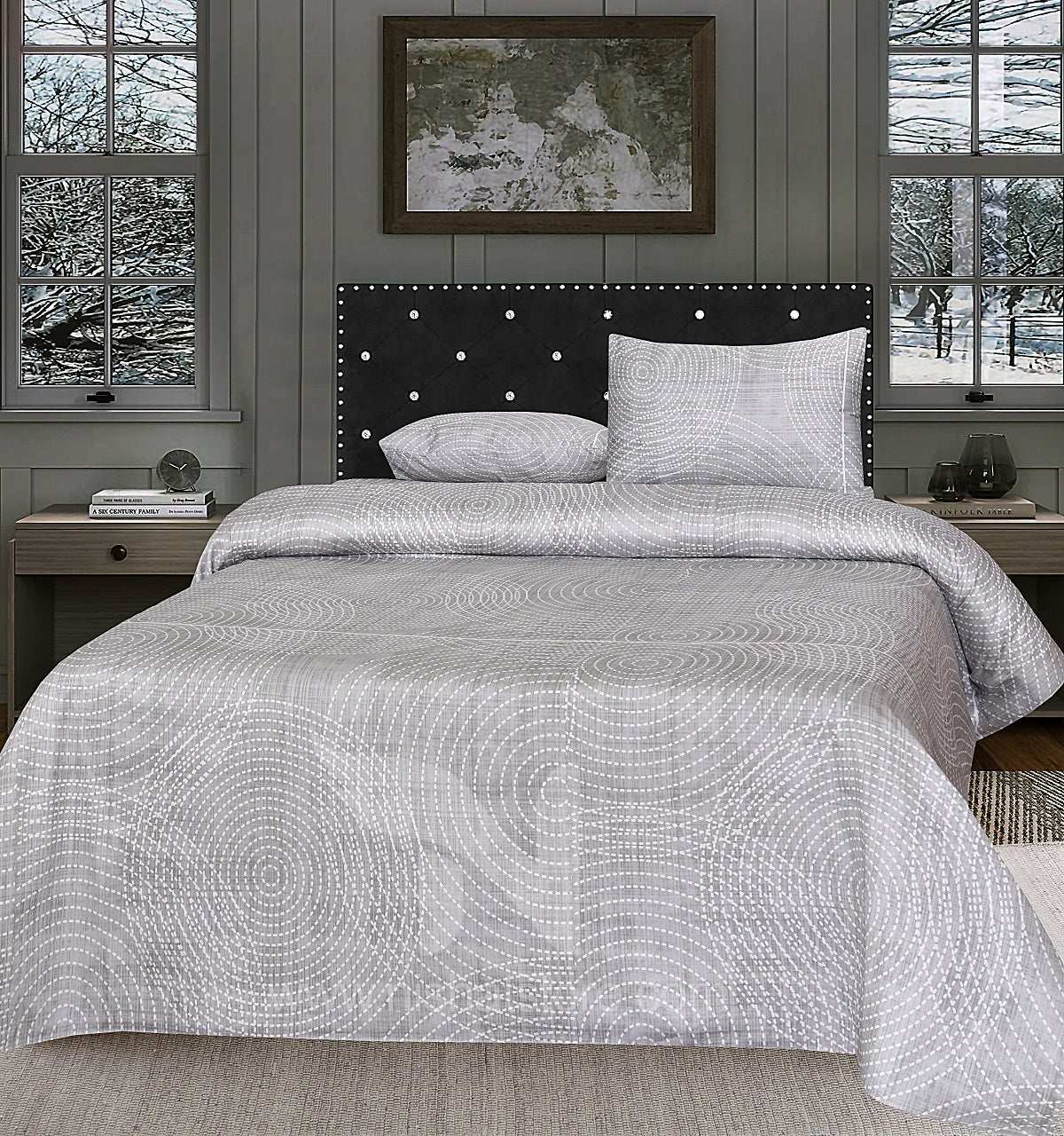 Double Bed Sheet Design NC - S 3516 - Nishat Creative Store