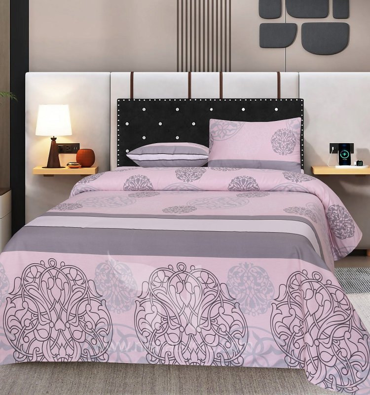Double Bed Sheet Design NC - S 3680 - Nishat Creative Store