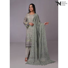 Embroidered Lawn MI KRA Vol #8 DS #04 - Nishat Creative Store