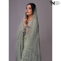 Embroidered Lawn MI KRA Vol #8 DS #04 - Nishat Creative Store