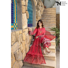 Embroidered Pallu Series MI Vol 012 '23 D#03 - Nishat Creative Store