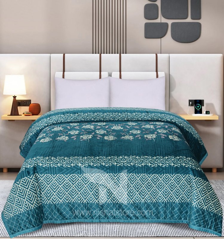 Exclusive Embossed Double Blanket NCS# 133 - Nishat Creative Store