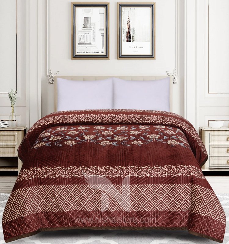 Exclusive Embossed Double Blanket NCS# 135 - Nishat Creative Store