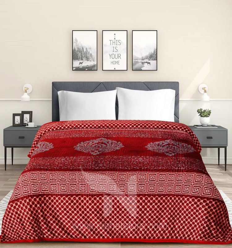 Exclusive Embossed Double Blanket NCS# 142 - Nishat Creative Store