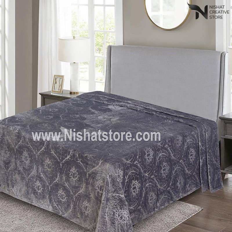 Exclusive Embossed Double Blanket NCS# 144 - Nishat Creative Store