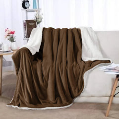 Exclusive Sherpa Double Blanket NCS #113 - Nishat Creative Store