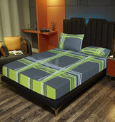 Fitted Double Bed Sheet DS# 225 - Nishat Creative Store