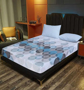 Fitted Double Bed Sheet DS# 234 - Nishat Creative Store