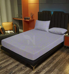 Fitted Double Bed Sheet DS# 235 - Nishat Creative Store