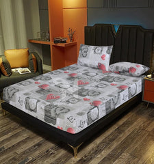 Fitted Double Bed Sheet DS# 242 - Nishat Creative Store