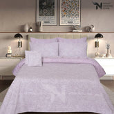 Floral Reversible Cotton Quilt Cover Set 8 Pcs Designs 180 - Nishat Creative Store