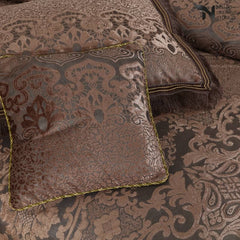 Heavy Palachi & Leather Bed Sheet Set – 4 Pcs Design Code 551 - Nishat Creative Store