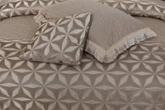 Heavy Palachi & Leather Bed Sheet Set – 4 Pcs Design Code 554 - Nishat Creative Store