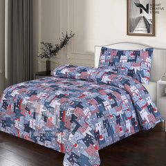 Kids Bed Sheet Design 207 - Nishat Creative Store