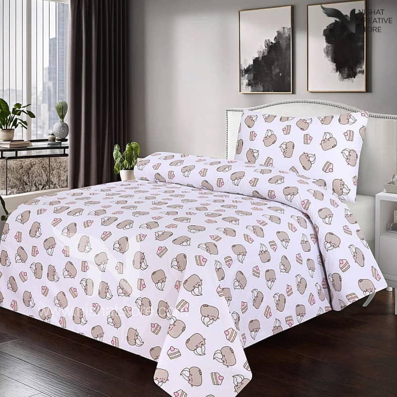 Kids Bed Sheet Design 225 - Nishat Creative Store