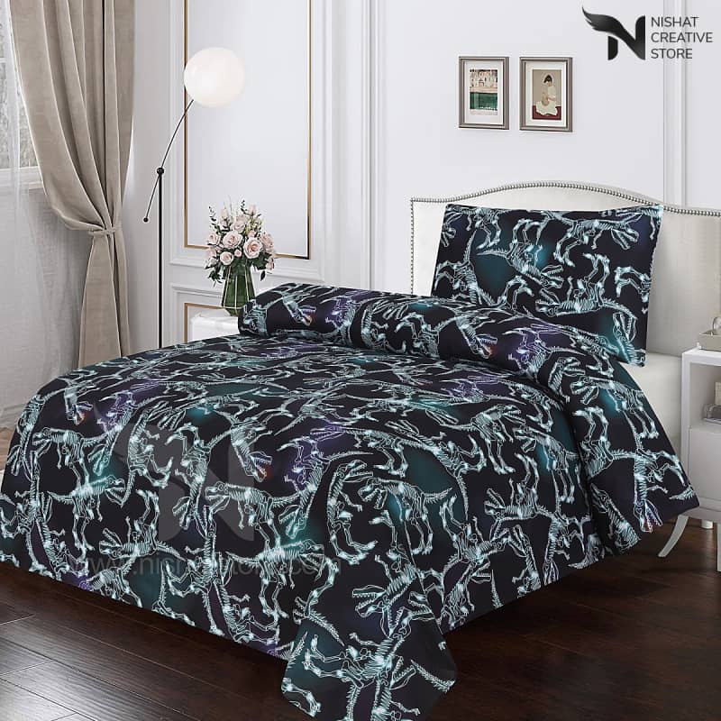 Kids Bed Sheet Design 234 - Nishat Creative Store
