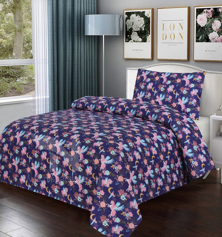 Kids Bed Sheet Design 248 - Nishat Creative Store