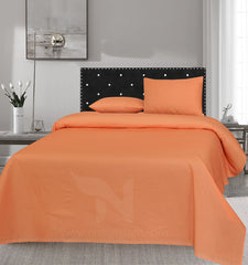 Plain Double Bed Sheet Design NC-C 168