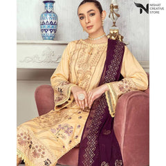 Premium Embroidered Lawn MKSH ALY Vol 02 '23 D#07 - Nishat Creative Store
